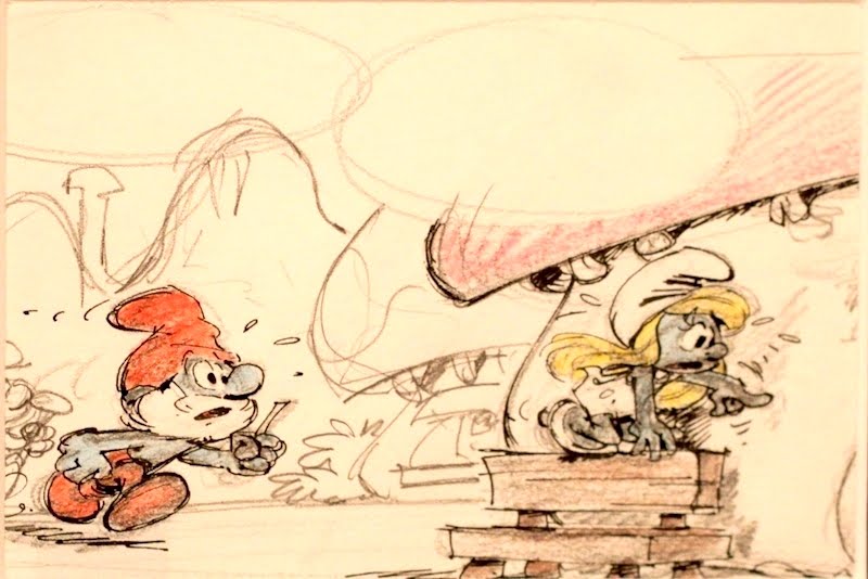 Smurfette attributed to Peyo