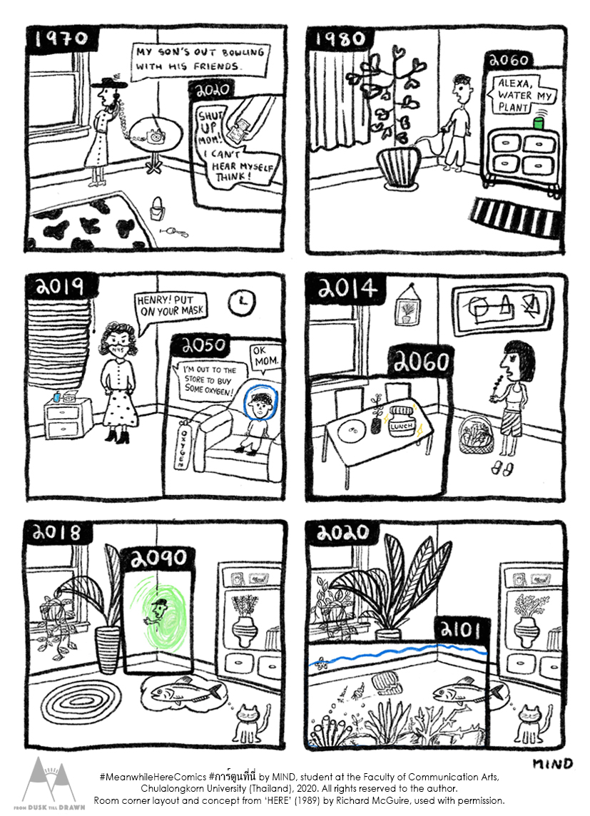 Meanwhile Here by Mind